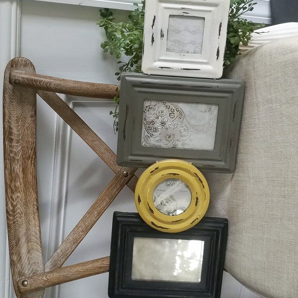 Other - Multi-colored Metal Collage Frame